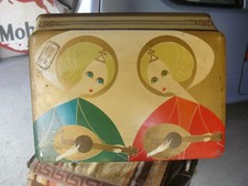 grande scatola latta biscotti PAVESI NOVARA anni '60/'70