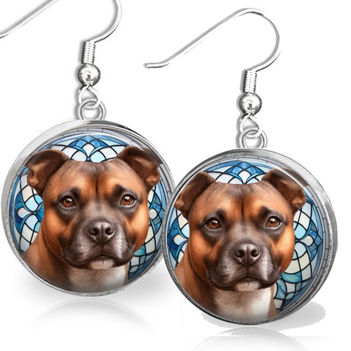 Orecchini staffordshire bull - staffordshire,