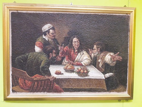 Quadro olio tela - olio, su
