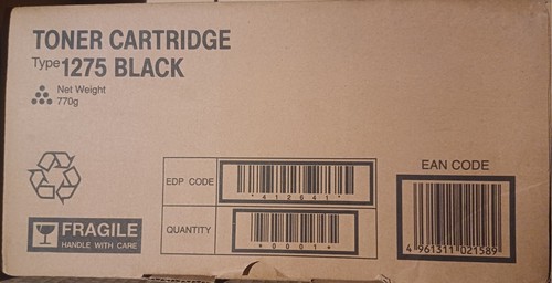 Ricoh type 1275 toner - ricoh,