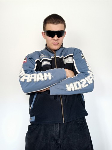 Giacca moto vintage racing - moto,