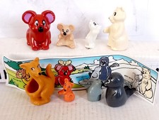 SORPRESINE KINDER FERRERO SERIE K97 VINTAGE ANIMALI NEL MONDO FIGURE CARTINA RAR