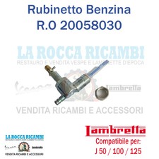 Rubinetto benzina lambretta - benzina,