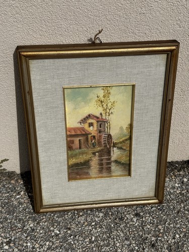 Quadro olio mulino - ad, il