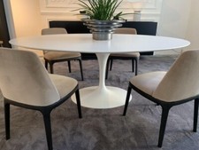 Oval tulip table liquid - oval, table,