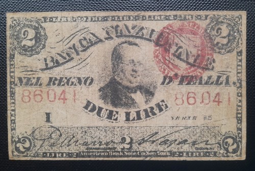 Falso epoca lire banca - falso,