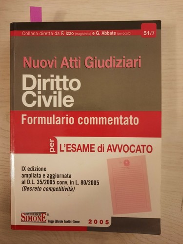 Diritto civile formulario - civile.,