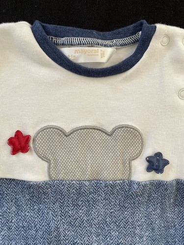 Mayoral euc blue - blue/white, bear