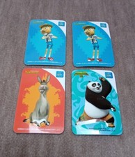 Lotto 4 Magneti Degli Eroi Eurospin - 2016 - DREAMWORKS  Shrek e Kung Fu Panda