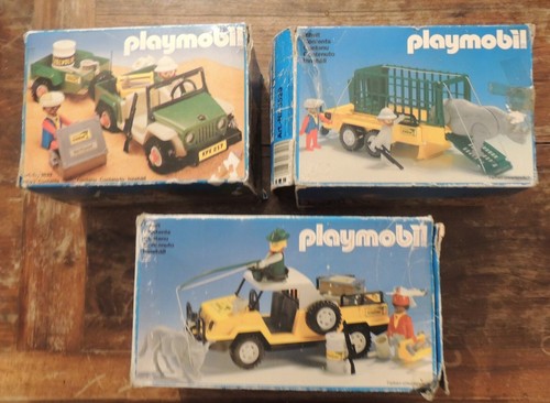 Lot vintage playmobil safari - vintage,
