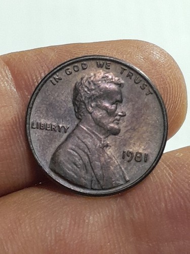 One cent 1981 lincoln - u.s.a,