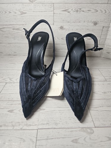 Zara velluto maglia - maglia, slingback