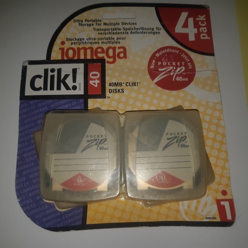 Iomega clik 40mb - 40mb, zip