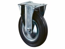 Rullo da Trasporto/Rotella Ø 80-200 MM, Ruota Gomma, Cerchio Acciaio, Piastra