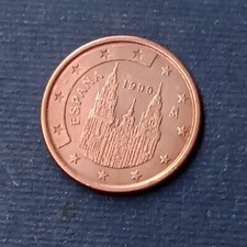 Spagna 5 cent 1999 Rarissima 