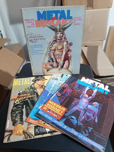 Lotto fumetti metal hurlant - lotto,