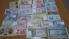 Lotto 27 banconote in perfetto stato di conservazione Vari stati del mondo