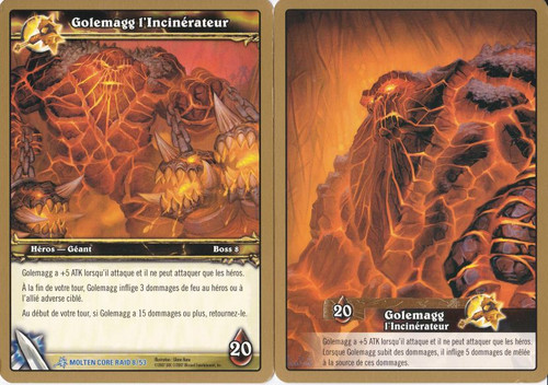 Golemagg incinérateur boss - golemagg, l'incinérateur(boss