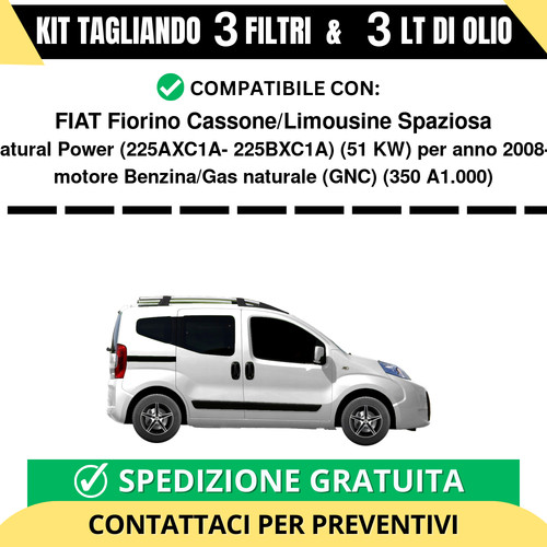 Tagliando per fiat fiorino - per,