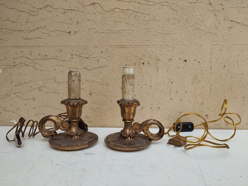 Antica coppia lampade - di,
