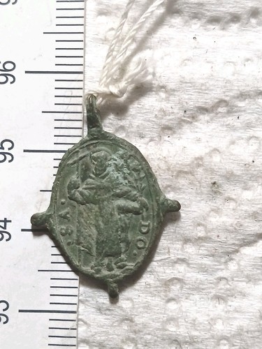 Antica medaglia bronzo 1700 - medaglia,