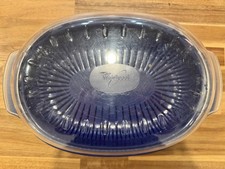 Vaporiera per alimenti vegetali Whirlpool blu microonde set 3 pezzi ~ mai usata