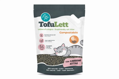 Leopet tofulett lettiera - leopet,