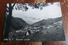 CARTOLINA D'EPOCA BRESCIA PROVINCIA COLLIO VAL TROMPIA PANORAMA PARZIALE V. T. 