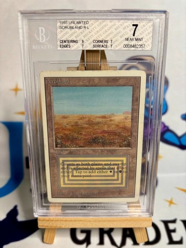 Magic mtg scrubland - mtg, unlimited