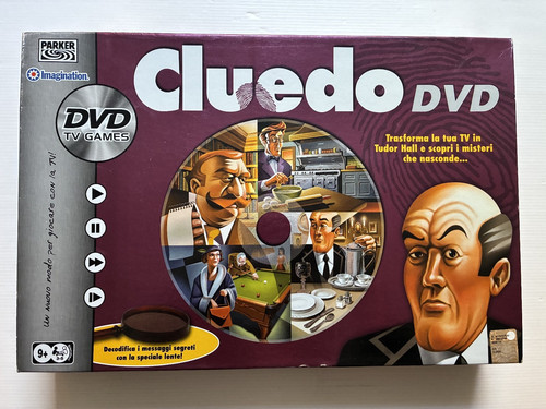 Cluedo dvd parker hasbro 2006 - cluedo,