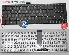 TASTIERA ITALIANA ASUS F556U F556UJ - F502 F502C F502CA - X553M COMPATIBILE NERA