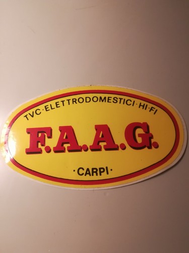 Adesivo sticker vintage - , anni