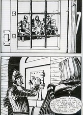 Milo manara, tavola originale