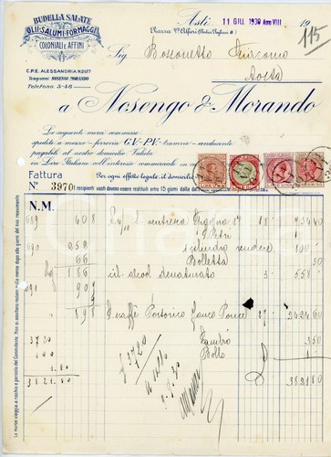 1930 asti nosengo - nosengo, morando