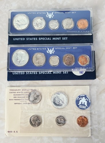1965 1966 1967 - us, mint