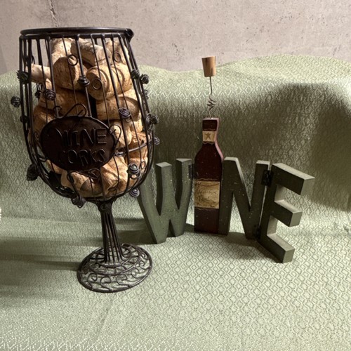 Set insegna decorativa vino - insegna, 'vino'