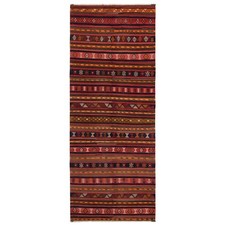 Kilim 421 x 166 cm tessuto a