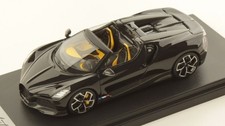 MODELLINO AUTO STATICO LOOKSMART BUGATTI W16 MISTRAL NERO MODELLISMO SCALA 1:43