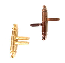 CERNIERA CERNIERE ANUBA BAROCCO PER PORTE FINESTRE IN LEGNO OTTONATA BRONZATA