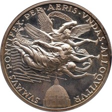 Medaglia  Argento Papa Pio XII