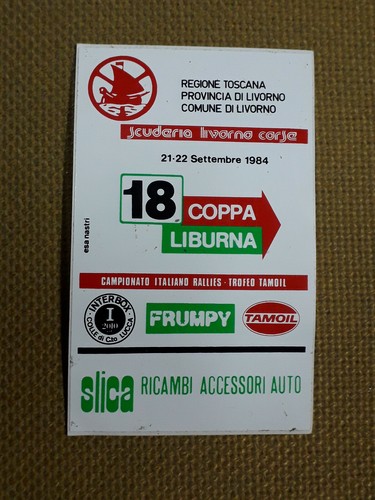 Adesivo sticker rally - sticker,