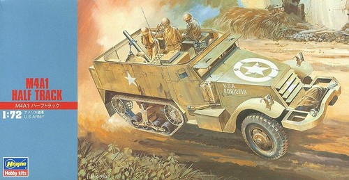 M4a1 half track 72 - -, 1:72