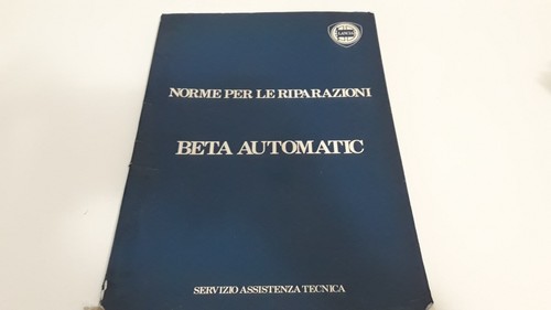 Manuale officina lancia beta - officina,