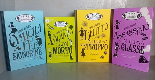 Lotto libri miss detective - detective,