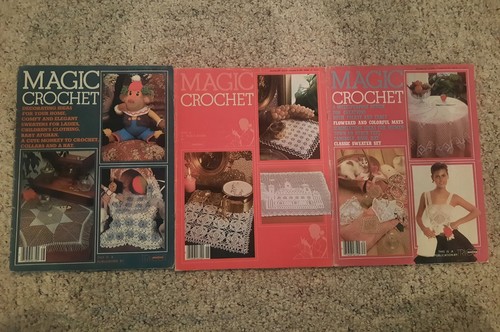 Magic crochet magazine vintage - magazine,