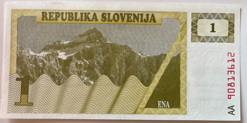 Banconota slovenia tolar - slovenia,
