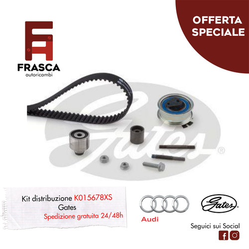 Kit distribuzione gates audi - distribuzione,