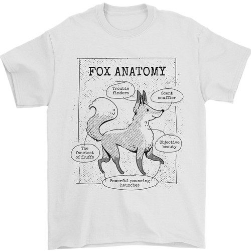 Maglietta uomo fox anatomia - uomo,