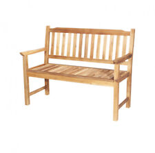 VERDELOOK Panchina 2 Posti Linea Legno Garden 120x62x95