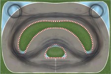 Pista da corsa pista da tavolo